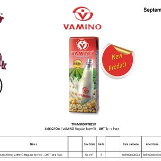 Your Favourite Vamino Soya Beans Drink Now Available in TetraPak