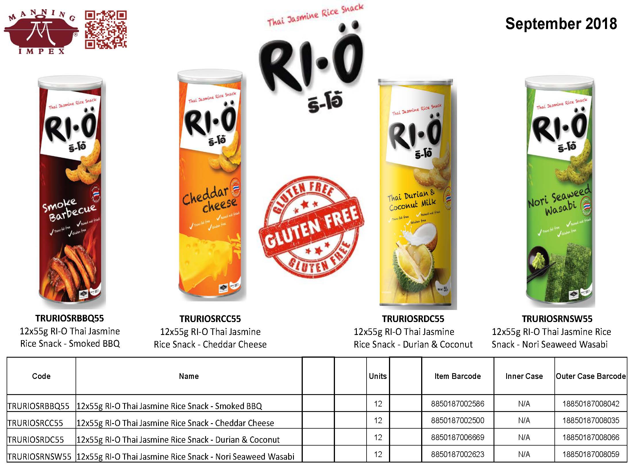 RI-O Puffed Rice Snack