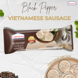 Our Newest Flavour: S.Khonkaen Vietnamese Black Pepper Sausage