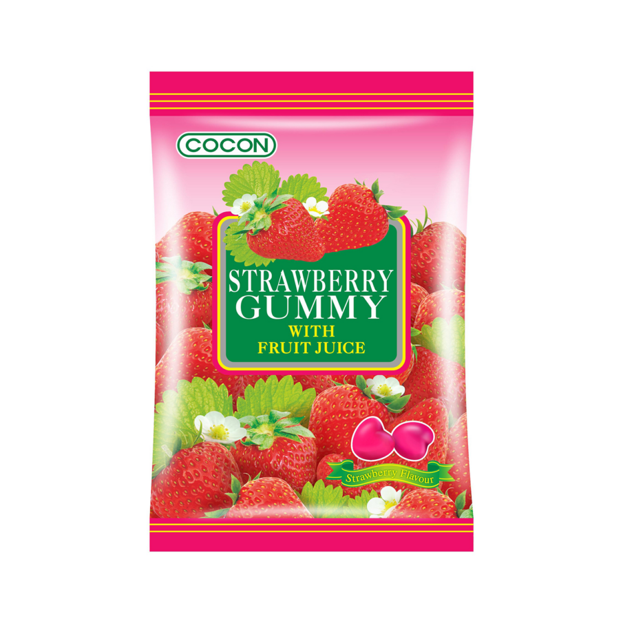COCON Gummy Jelly Sweets Strawberry Manning Impex cocon-gummy-jelly-sweets-strawberry-manning-impex