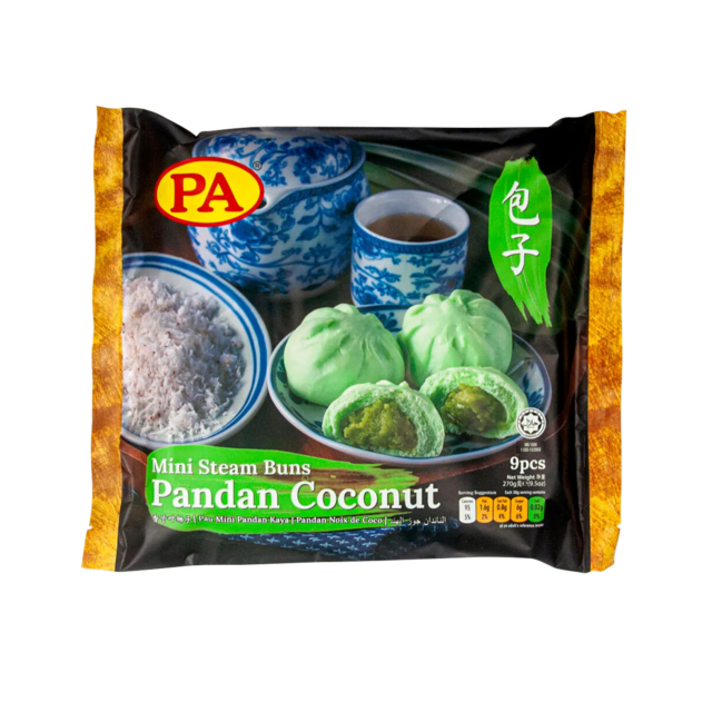 PA Mini Steam Bun Pandan Coconut