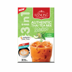 RANONG TEA Thai Tea Mix - Melon Flavour 7's