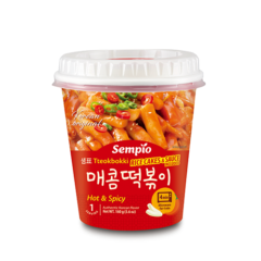 SEMPIO Instant Tteokbokki Hot & Spicy Cup