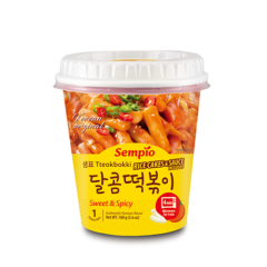 SEMPIO Instant Tteokbokki Sweet & Spicy Cup