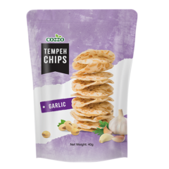 COZZO Tempeh Chips - Garlic