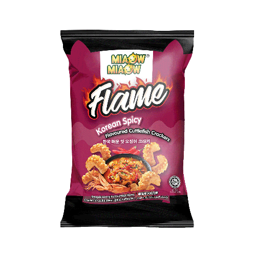 MIAOW MIAOW Flame Cuttlefish Cracker - Korean Spicy