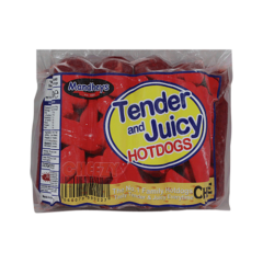 MANDHEY'S TENDER & JUICY Cheesy Pork Hotdogs - JUMBO