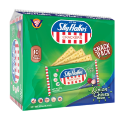 SKYFLAKES Biscuits ONION&CHIVES-10's Single Pack