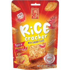 CHAO SUA Rice Cracker Bite-sized-Spicy Honey n Shrimp