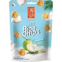 CHAO SUA Rice Chips Mini - Coconut Flavour