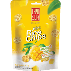 CHAO SUA Rice Chips Mini - Mango Flavour