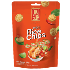 CHAO SUA Rice Chips Mini - Tom Yum Kung Flavour
