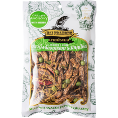 NAI PRAMONG Crispy Anchovy Snack - Thai Herbs Flavour
