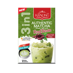 RANONG TEA Matcha Green Tea Latte -Red Bean Flavour