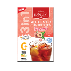 RANONG TEA Thai Iced Tea Mix - Peach Flavour