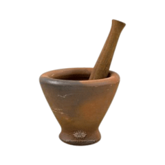Mortar & Pestle - Clay 9 Inch for Som Tum